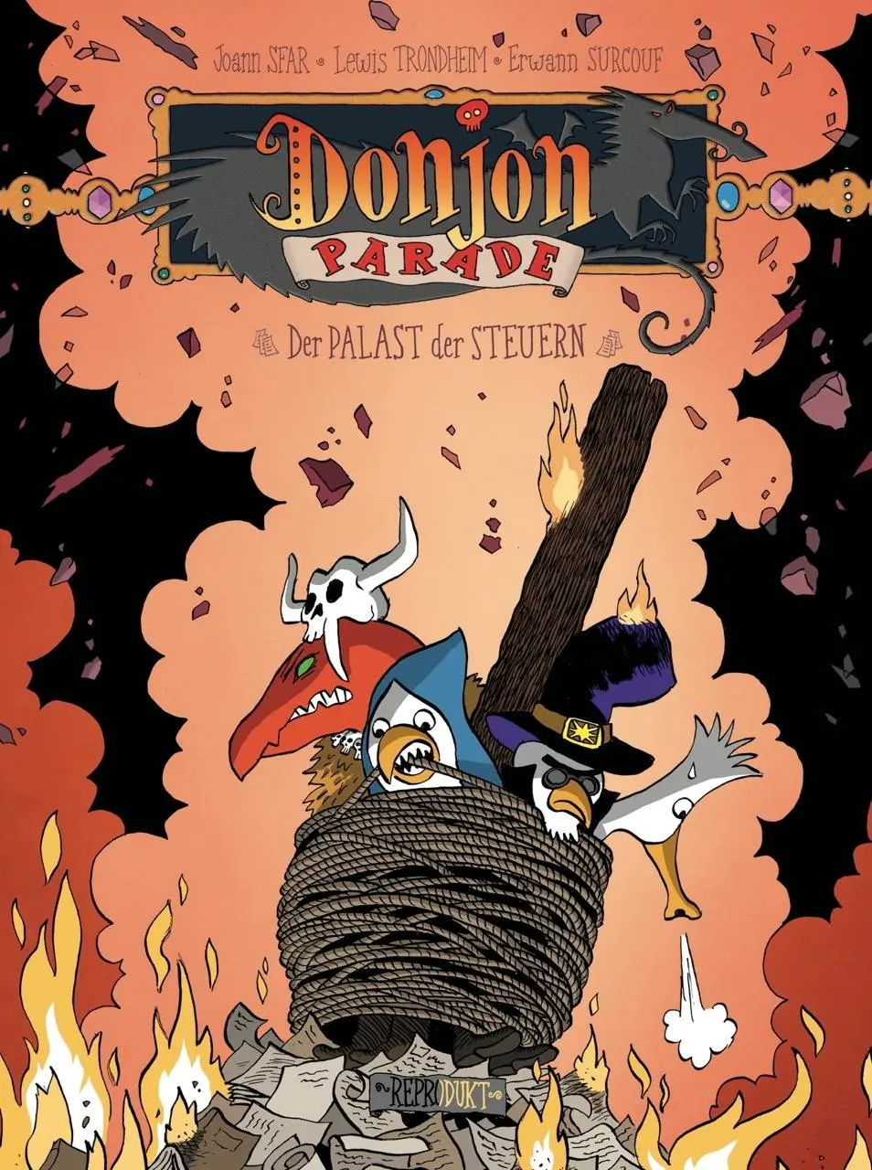Cover: 9783956404757 | Donjon Parade 8 | Der Palast der Steuern | Joann Sfar (u. a.) | Buch