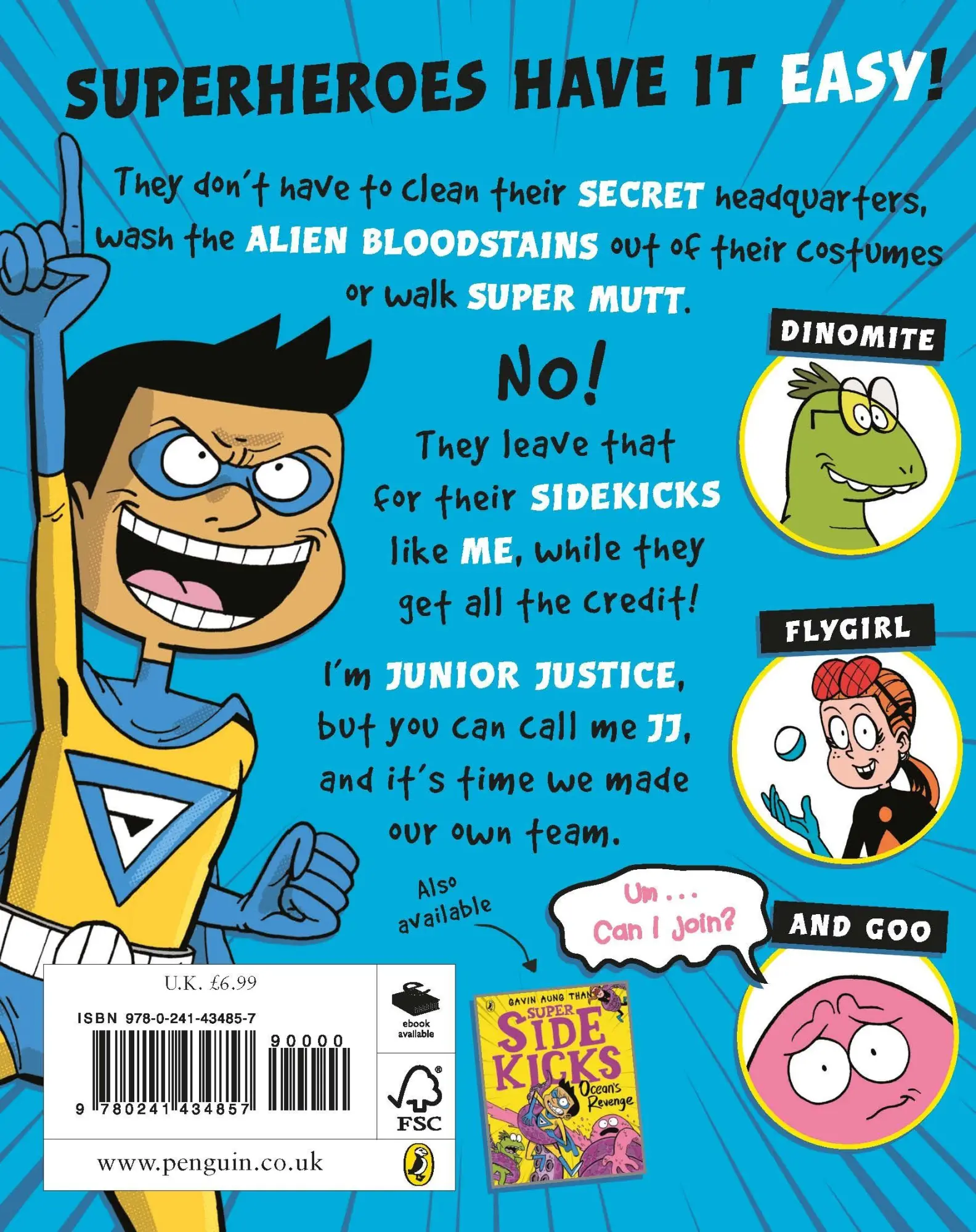 Rückseite: 9780241434857 | The Super Sidekicks: No Adults Allowed | Gavin Aung Than | Taschenbuch
