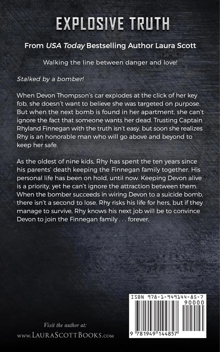 Rückseite: 9781949144857 | Explosive Truth | Laura Scott | Taschenbuch | Kartoniert / Broschiert