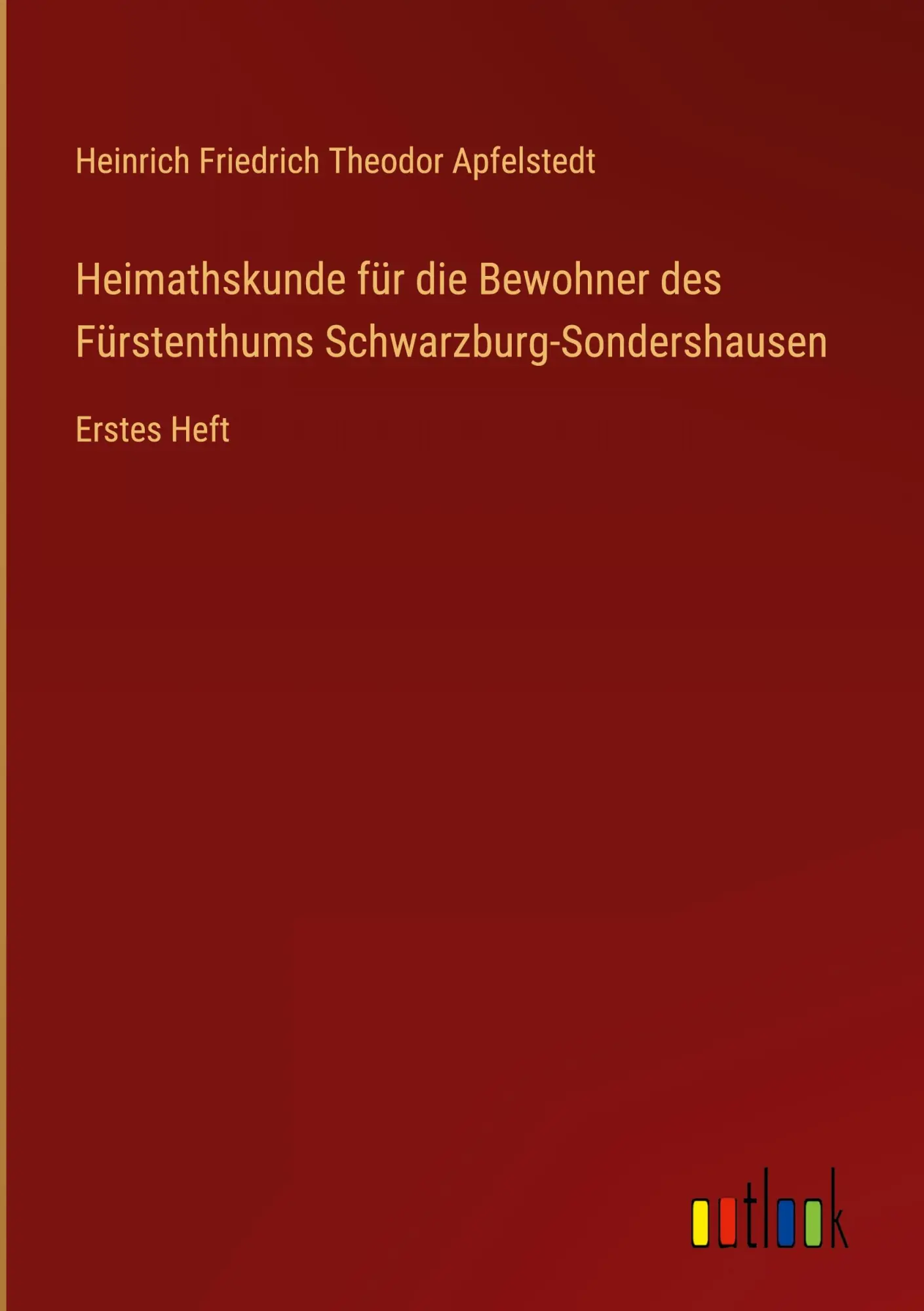 Cover: 9783368024857 | Heimathskunde für die Bewohner des Fürstenthums...
