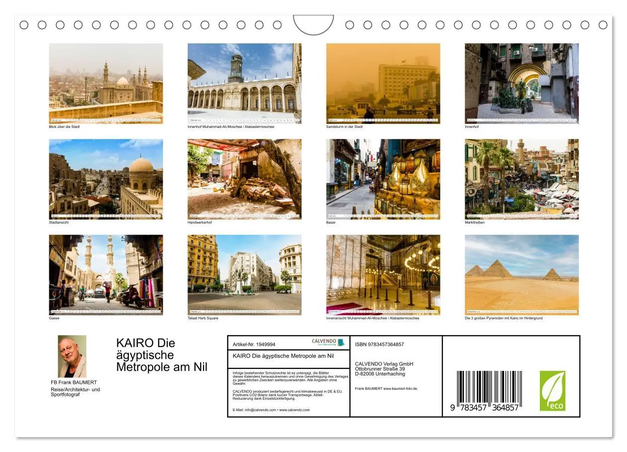 Bild: 9783457364857 | KAIRO Die ägyptische Metropole am Nil (Wandkalender 2026 DIN A4...