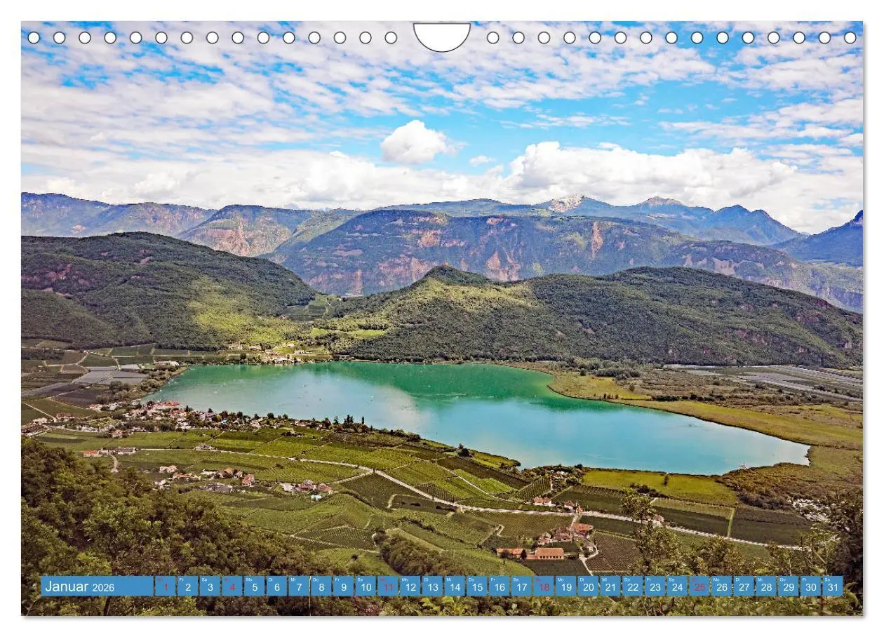 Bild: 9783457674857 | Rund um den Kalterer See (Wandkalender 2026 DIN A4 quer), CALVENDO...