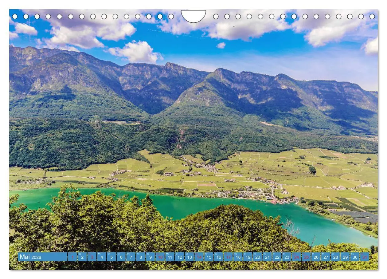 Bild: 9783457674857 | Rund um den Kalterer See (Wandkalender 2026 DIN A4 quer), CALVENDO...