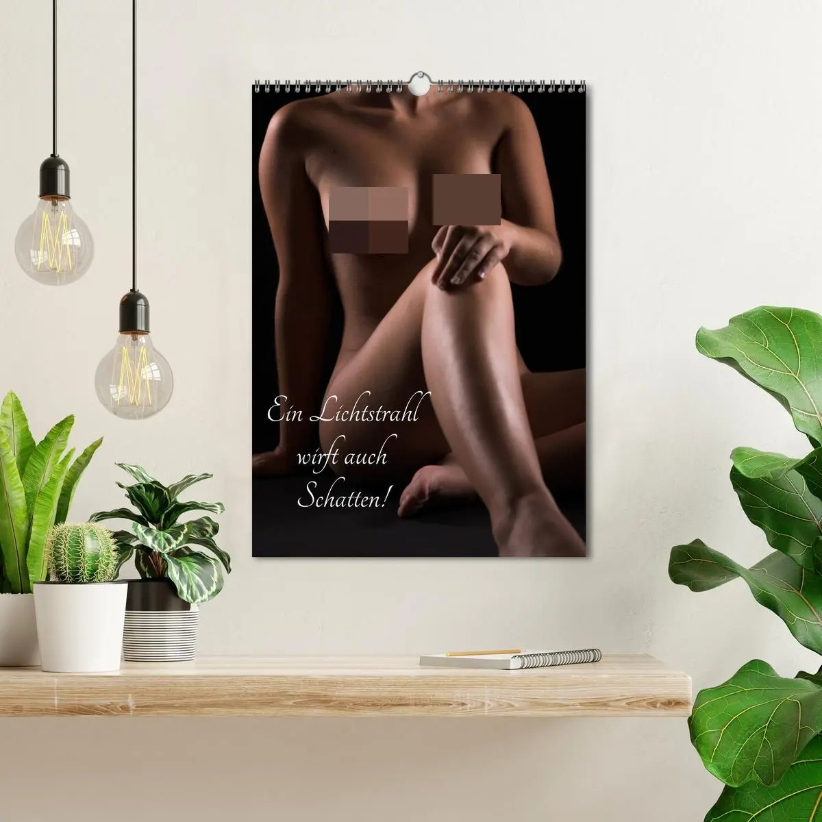 Bild: 9783516384857 | Ein Lichtstrahl wirft auch Schatten! (Wandkalender 2026 DIN A3...