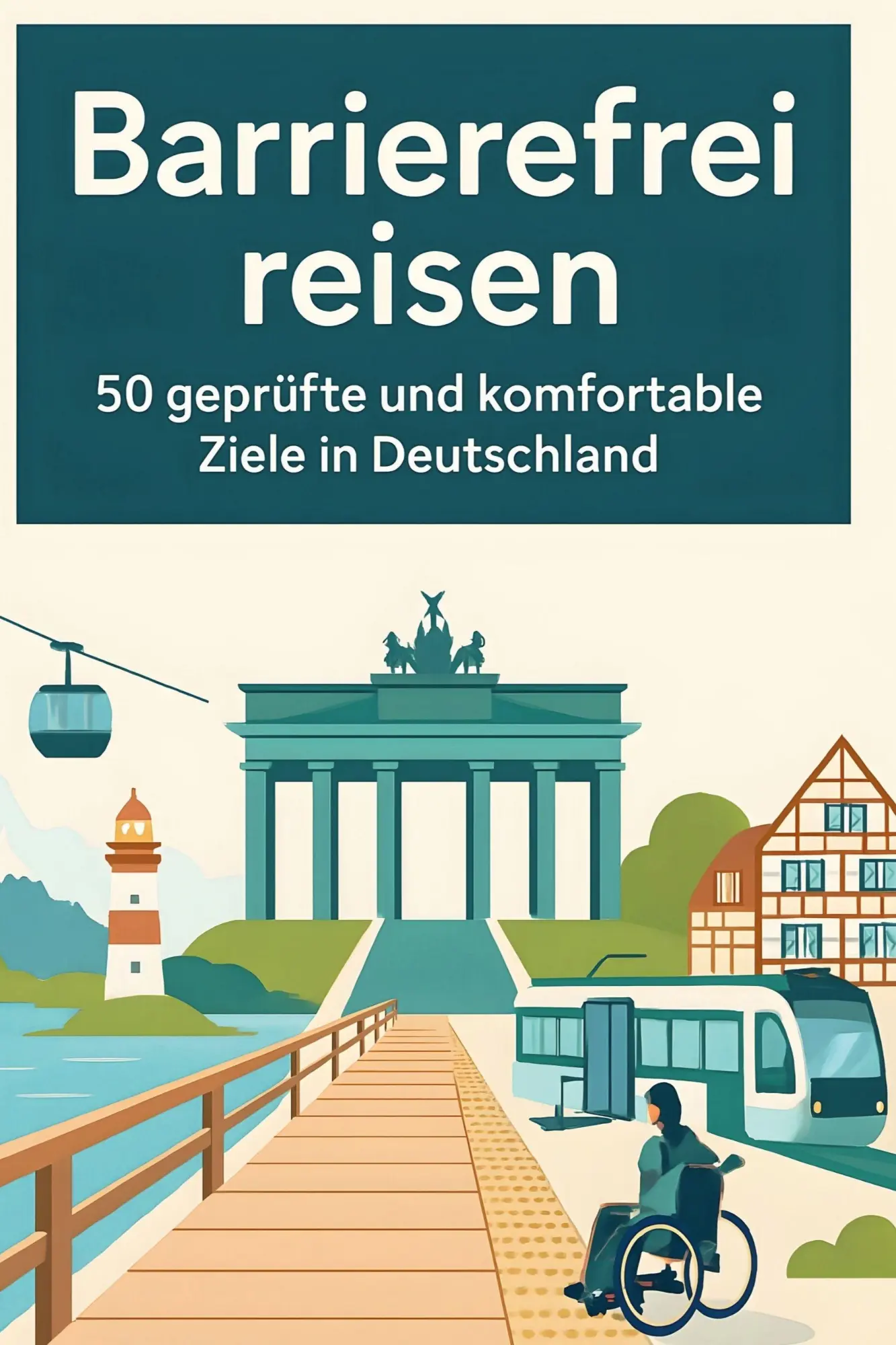 Cover: 9783695344857 | Barrierefrei reisen | 50 geprüfte und komfortable Ziele in Deutschland
