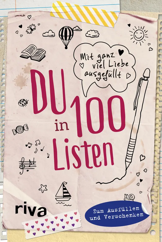 Cover: 9783742314857 | Du in 100 Listen | Buch | 96 S. | Deutsch | 2020 | Riva