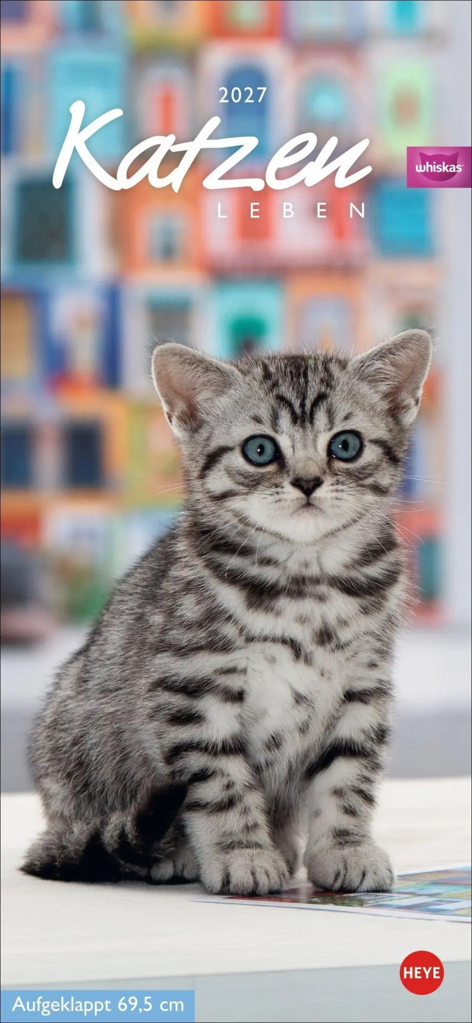 Cover: 9783756414857 | Whiskas Katzenleben Kalender 2027 | Heye | Kalender | Spiralbindung