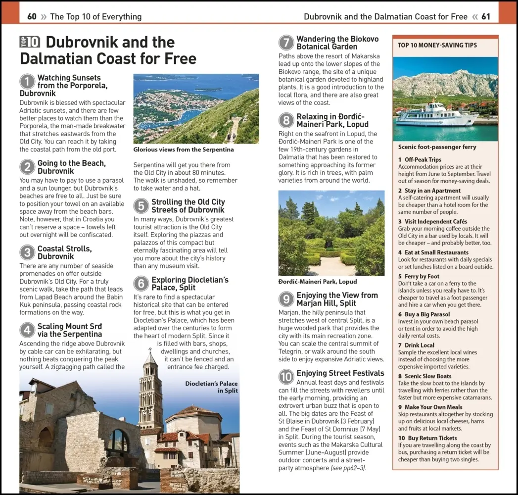 Bild: 9780241664957 | DK Top 10 Dubrovnik and the Dalmatian Coast | DK Travel | Taschenbuch