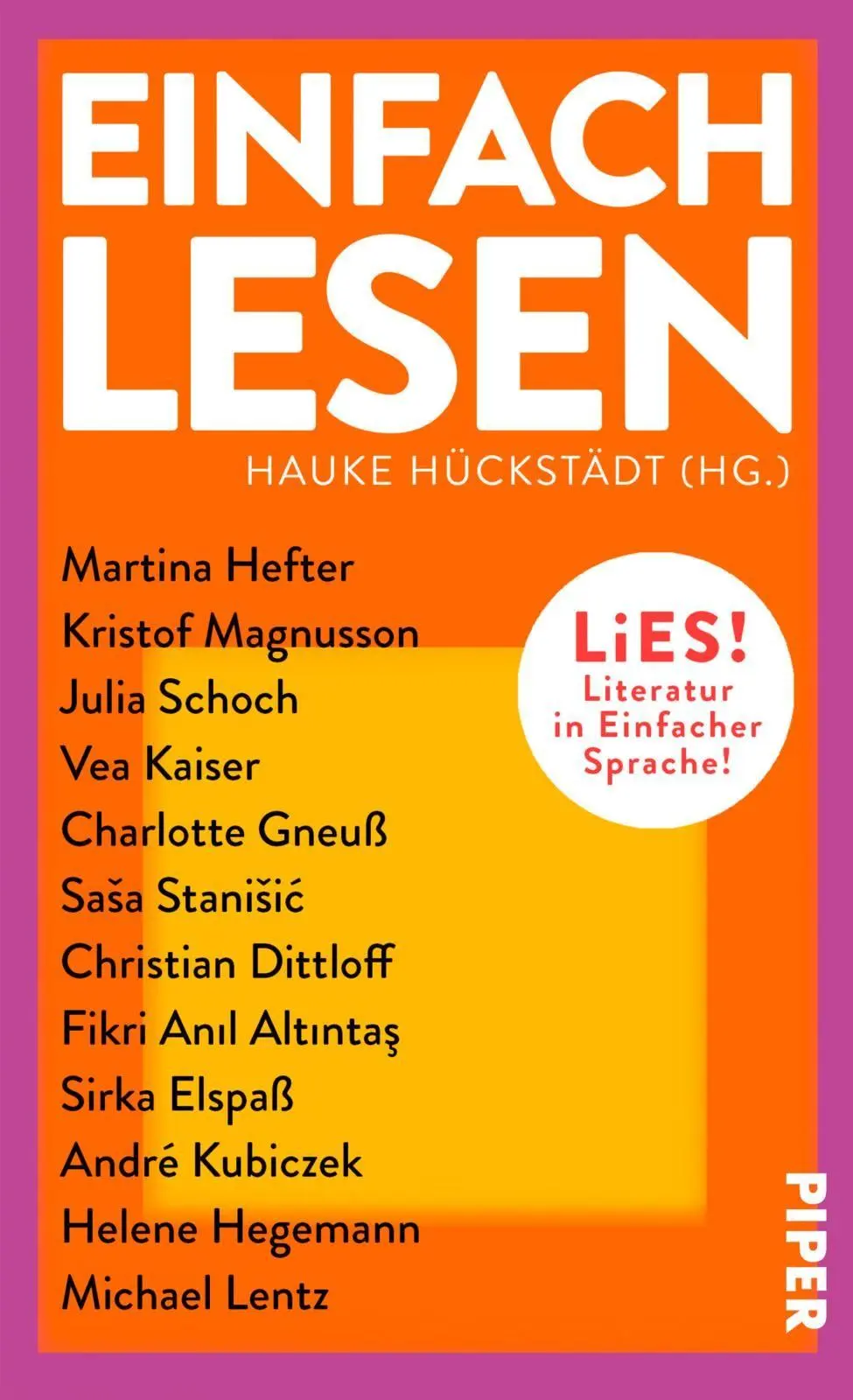Cover: 9783492074957 | Einfach lesen | Literatur in Einfacher Sprache | Hauke Hückstädt