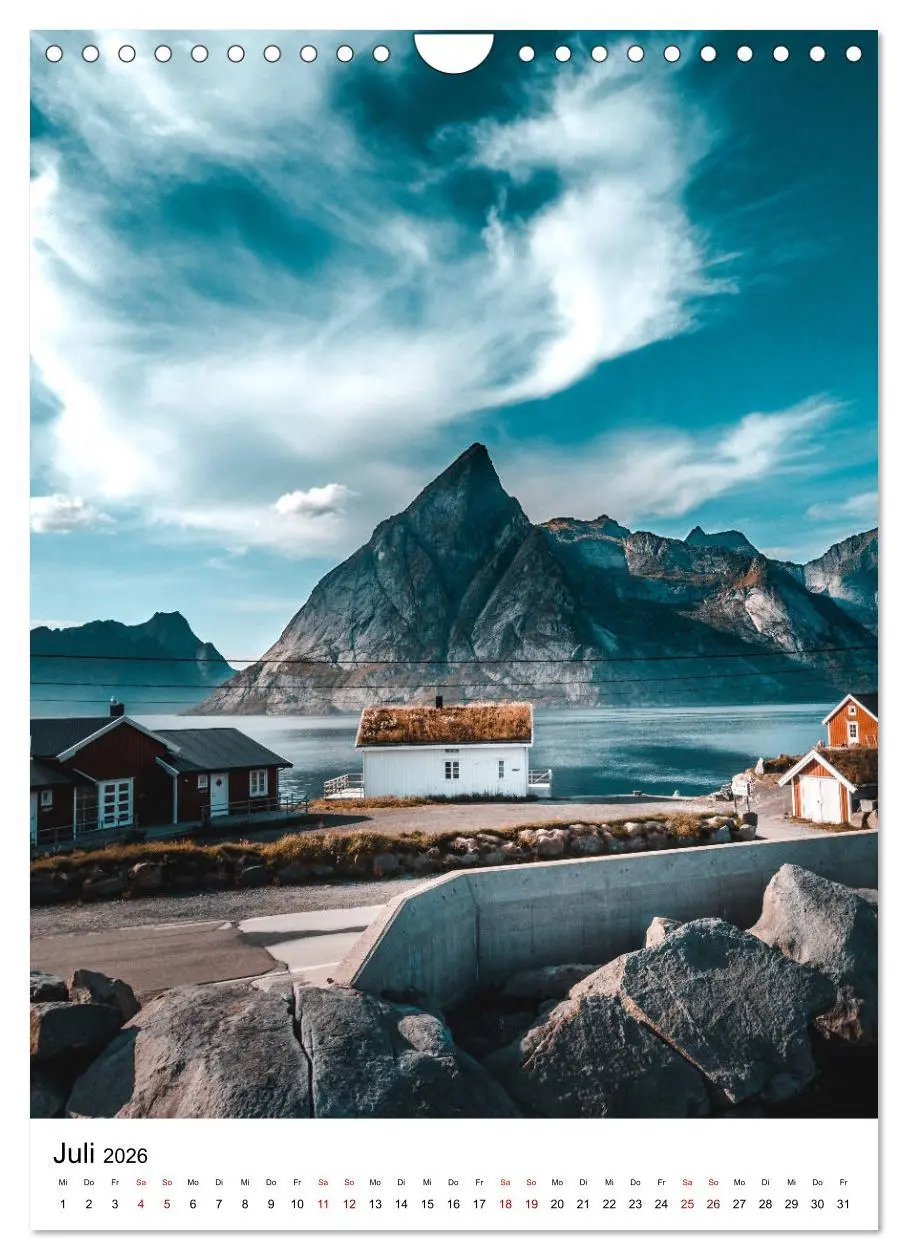 Bild: 9783516374957 | Norwegen - Eine Reise durch das skandinavische Land. (Wandkalender...