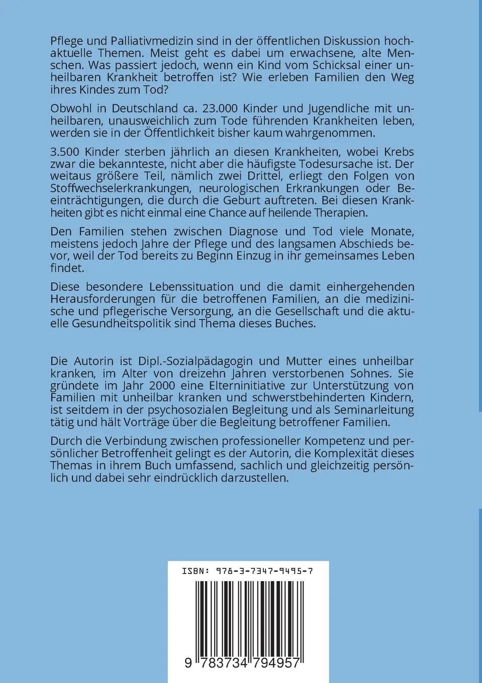 Rückseite: 9783734794957 | Leben dazwischen | Marion Getz | Taschenbuch | 260 S. | Deutsch | 2016