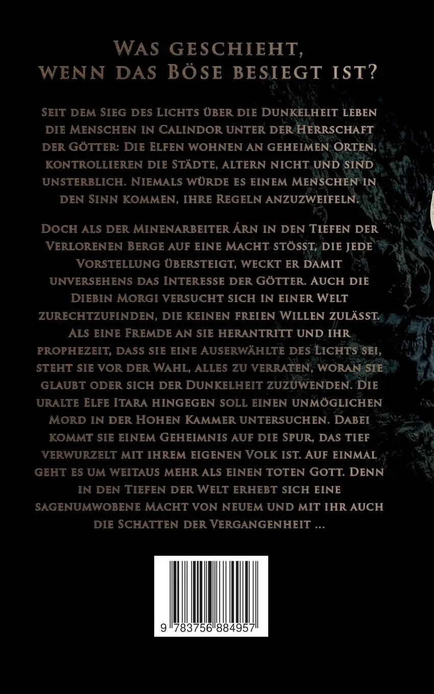 Rückseite: 9783756884957 | Calindor | Das Erbe der Magie | Pascal Wokan | Taschenbuch | 554 S.
