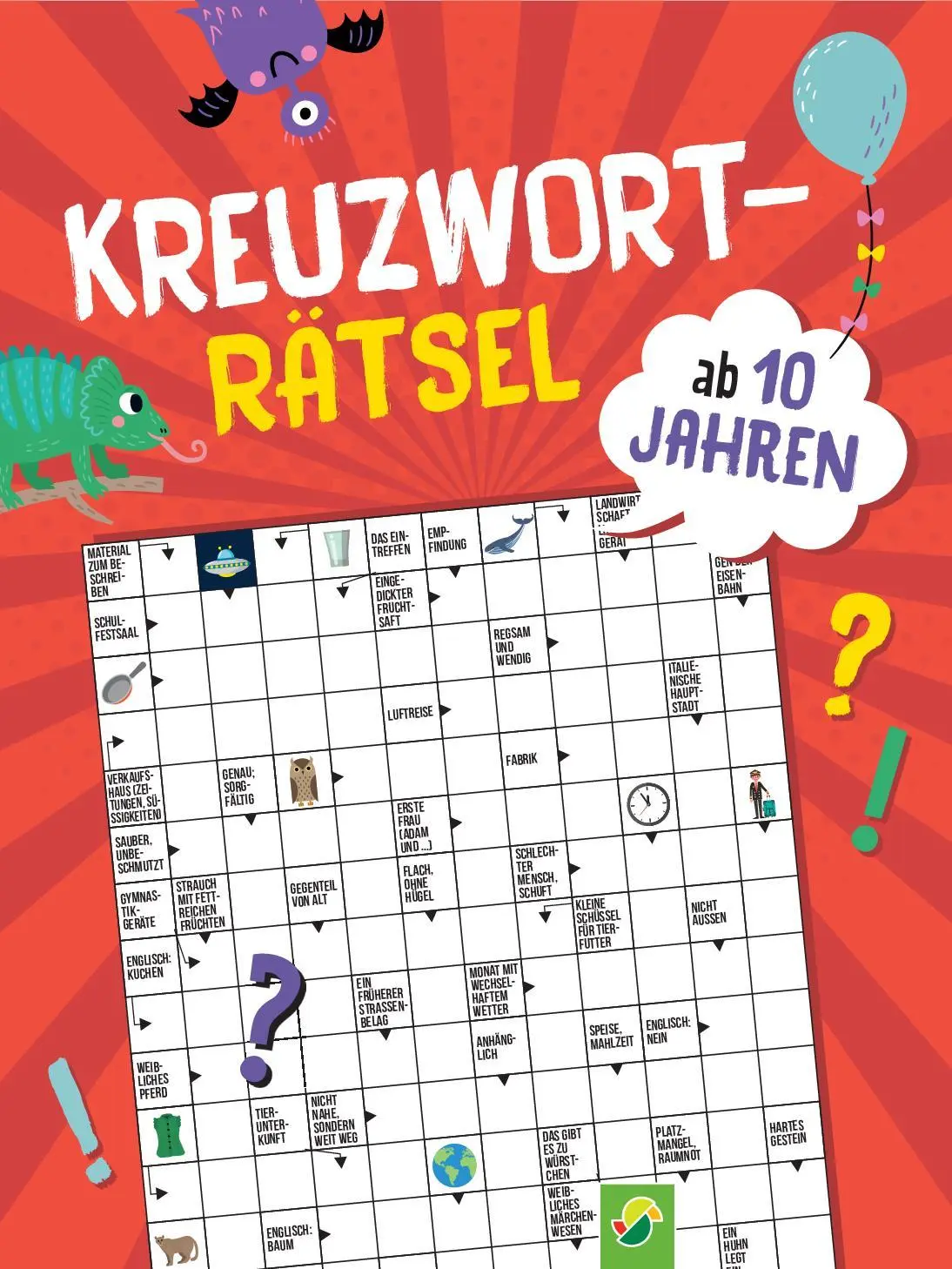 Cover: 9783849944957 | Kreuzworträtsel ab 10 Jahren | Schwager &amp; Steinlein Verlag | Buch