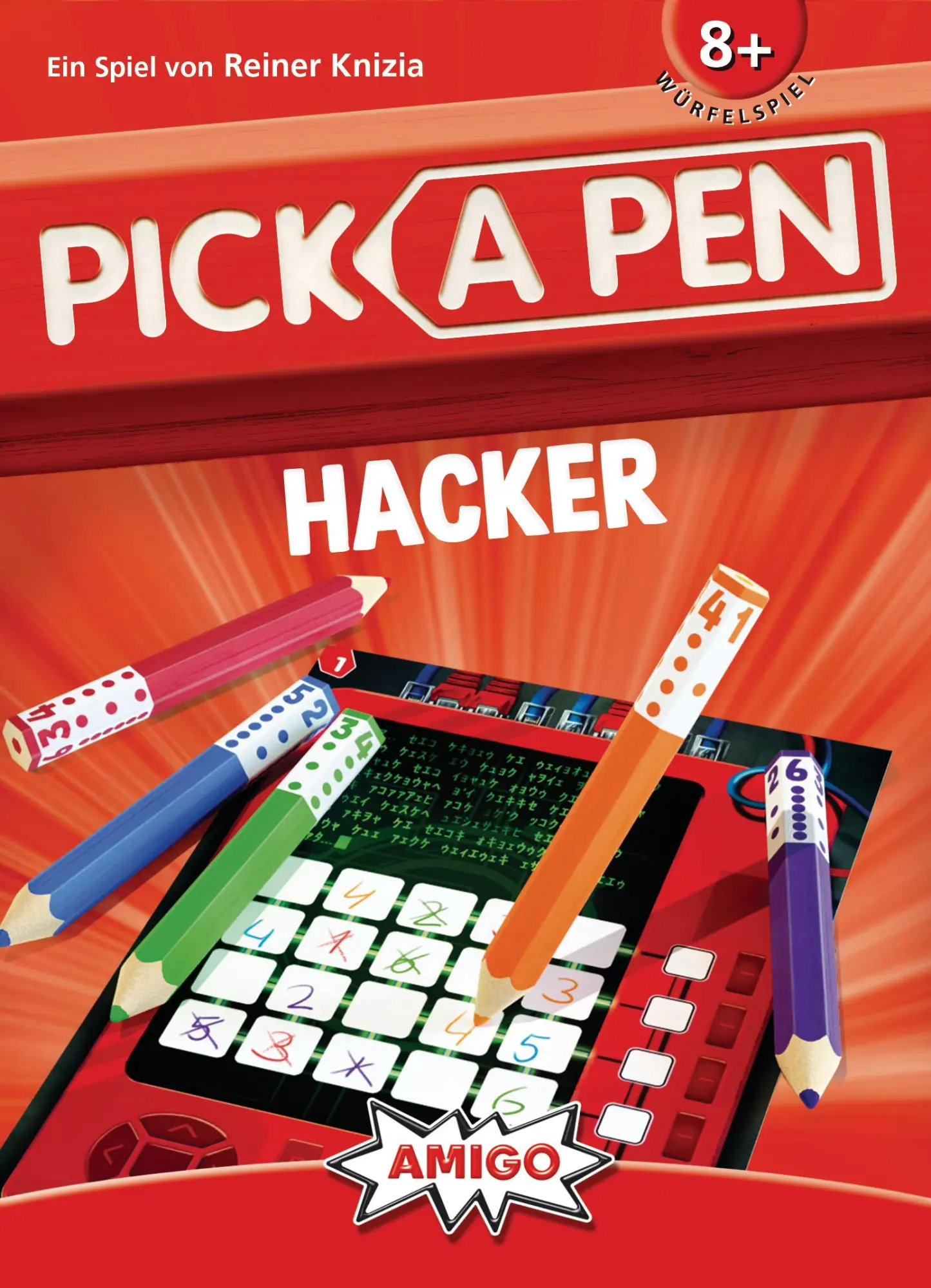 Cover: 4007396025057 | Pick a Pen: Hacker | AMIGO - Familienspiel | AMIGO Spiel Freizeit