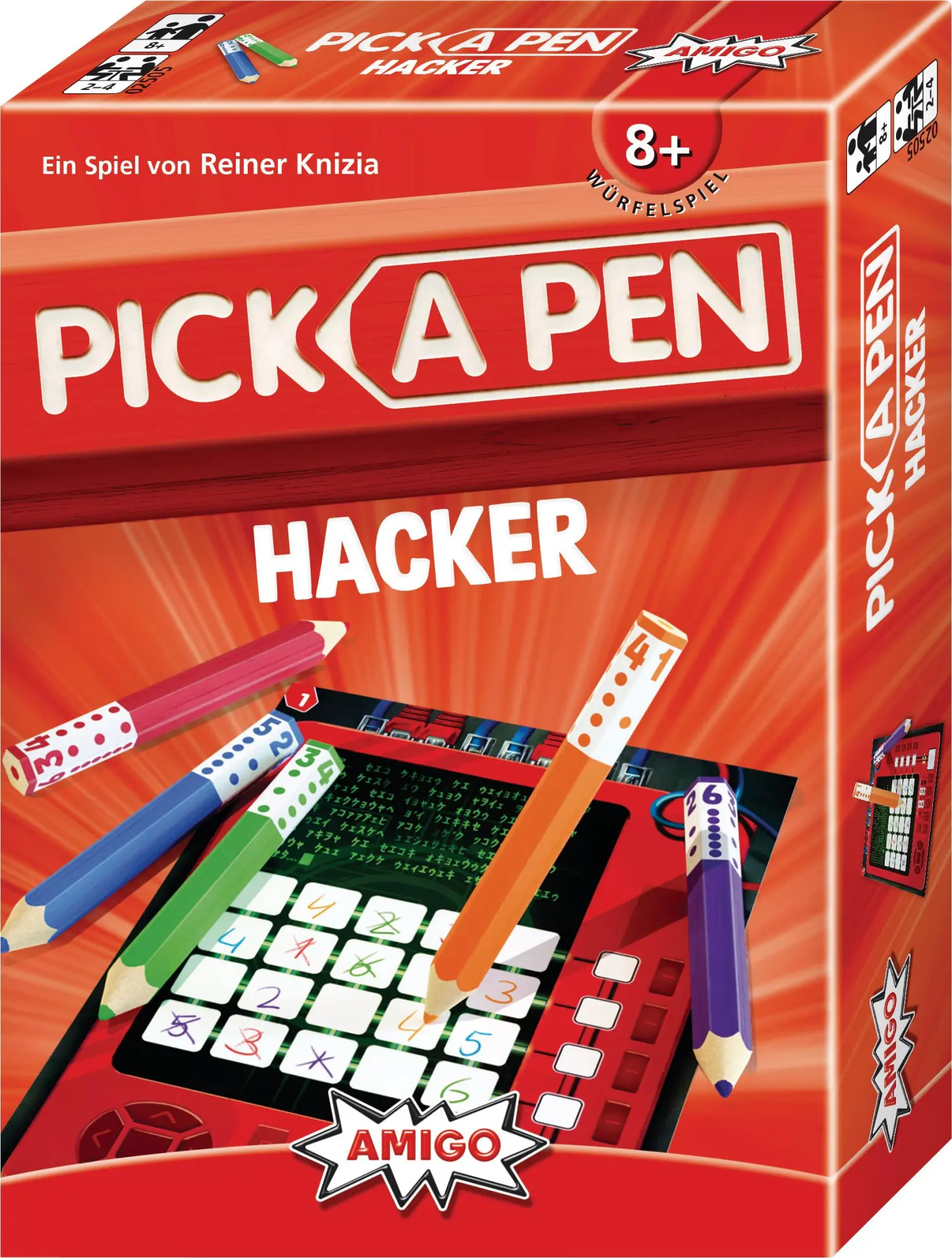 Bild: 4007396025057 | Pick a Pen: Hacker | AMIGO - Familienspiel | AMIGO Spiel Freizeit