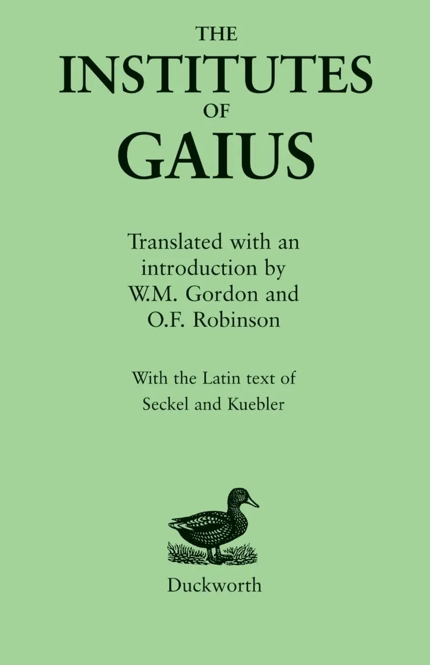 Cover: 9780715625057 | Institutes of Gaius, The | Gaius | Taschenbuch | Englisch | 2013