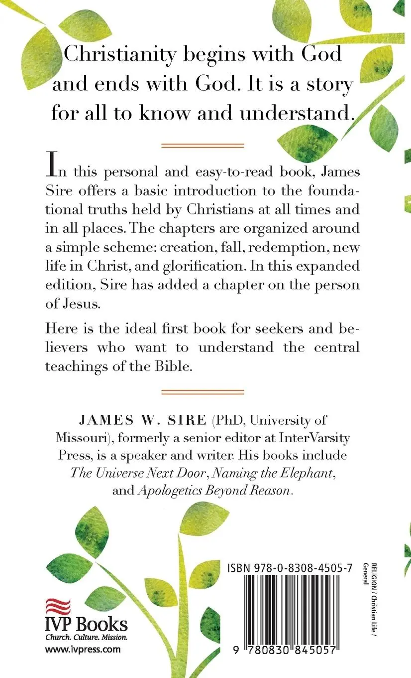 Rückseite: 9780830845057 | Beginning with God | A Basic Introduction to the Christian Faith | IVP