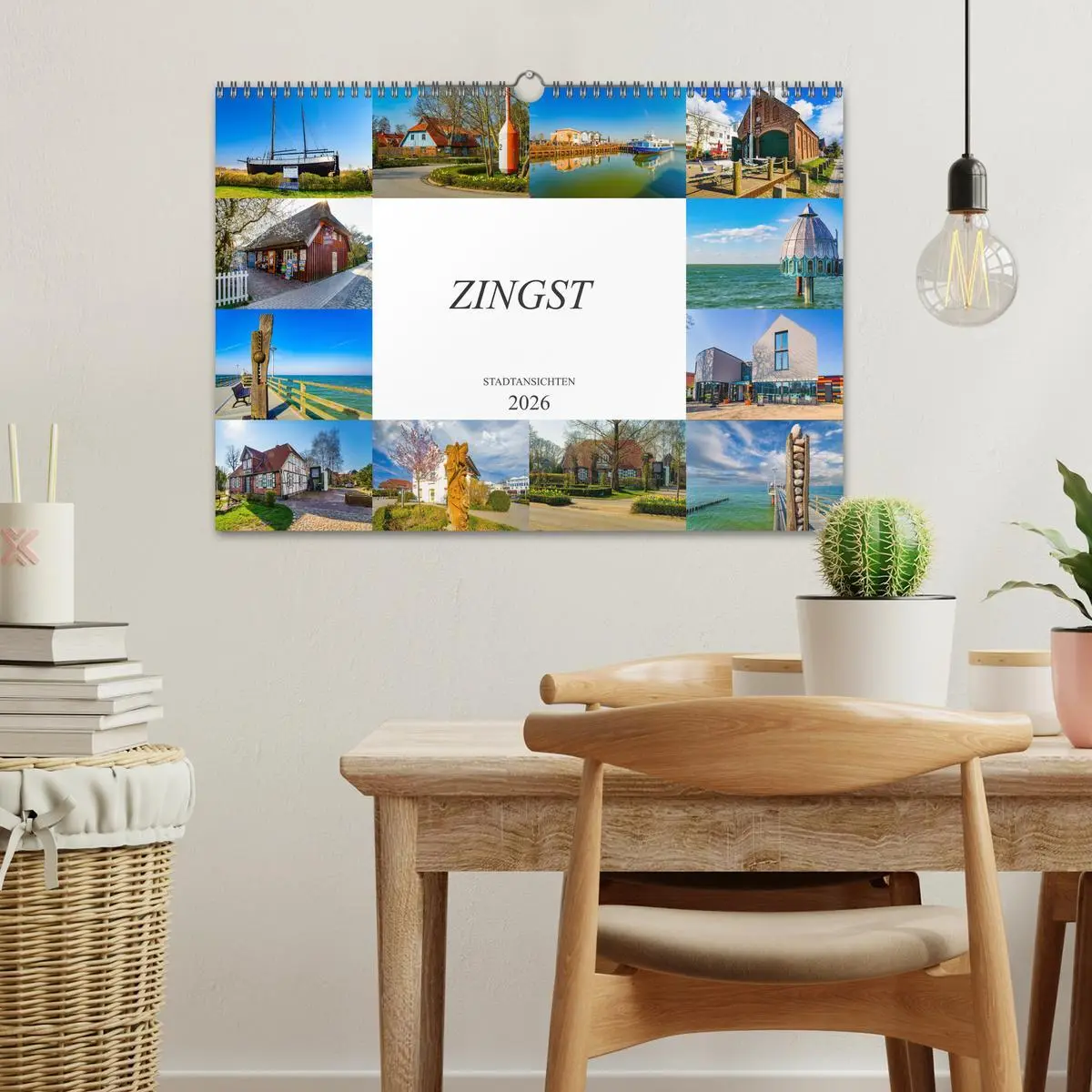 Bild: 9783457795057 | Zingst Stadtansichten (Wandkalender 2026 DIN A3 quer), CALVENDO...