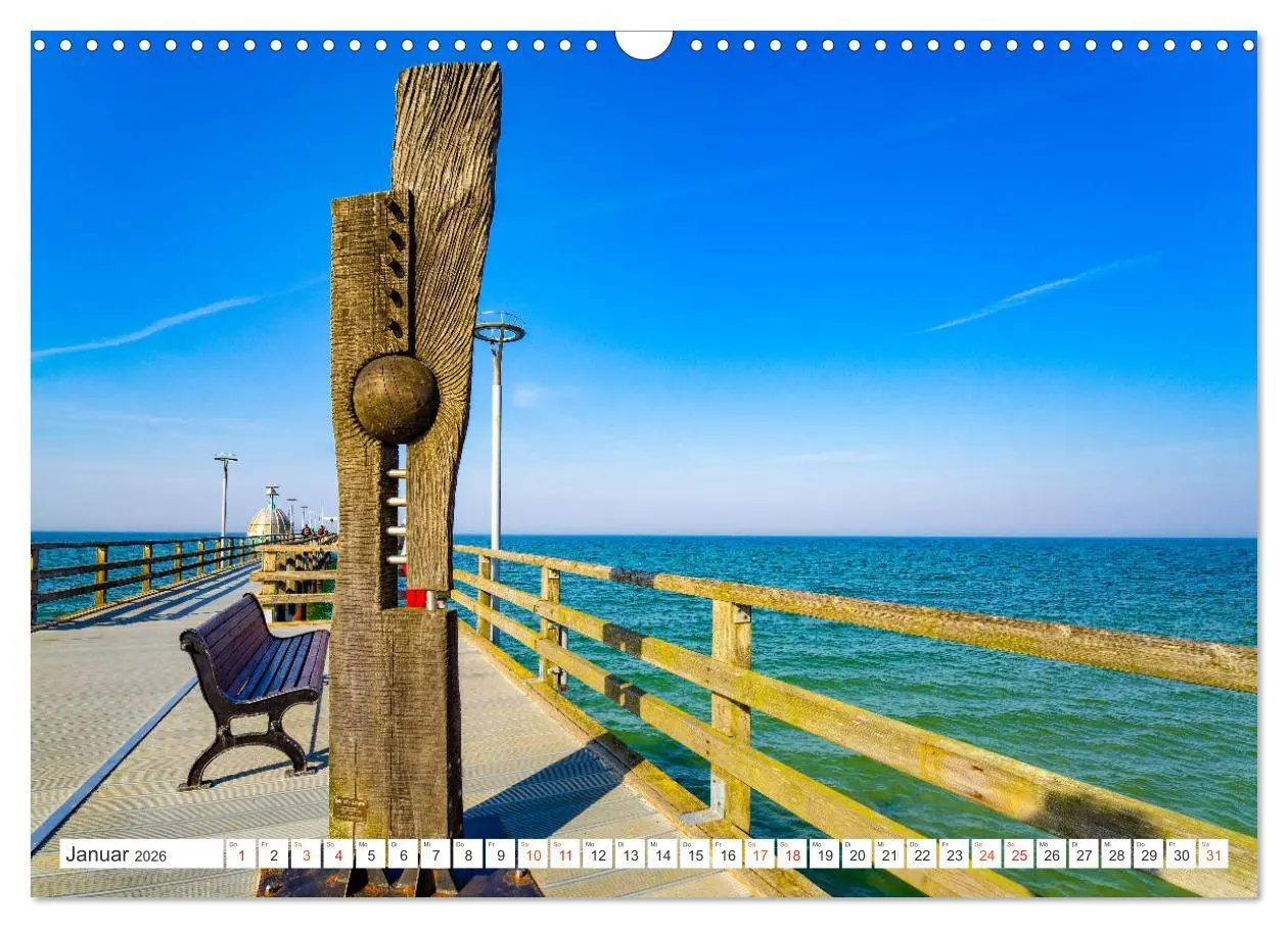 Bild: 9783457795057 | Zingst Stadtansichten (Wandkalender 2026 DIN A3 quer), CALVENDO...