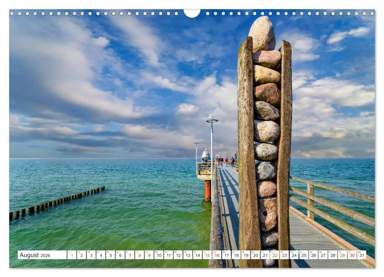 Bild: 9783457795057 | Zingst Stadtansichten (Wandkalender 2026 DIN A3 quer), CALVENDO...