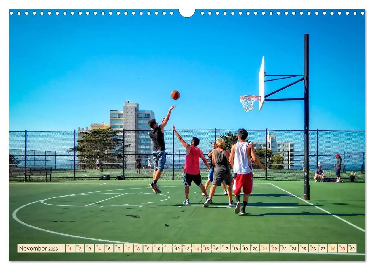 Bild: 9783457865057 | Basketball - so cool (Wandkalender 2026 DIN A3 quer), CALVENDO...