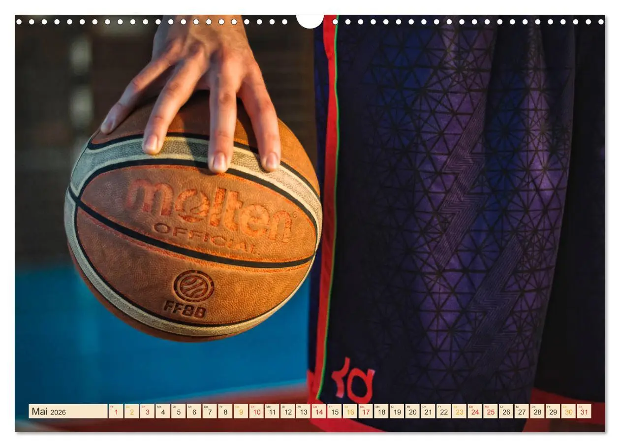 Bild: 9783457865057 | Basketball - so cool (Wandkalender 2026 DIN A3 quer), CALVENDO...
