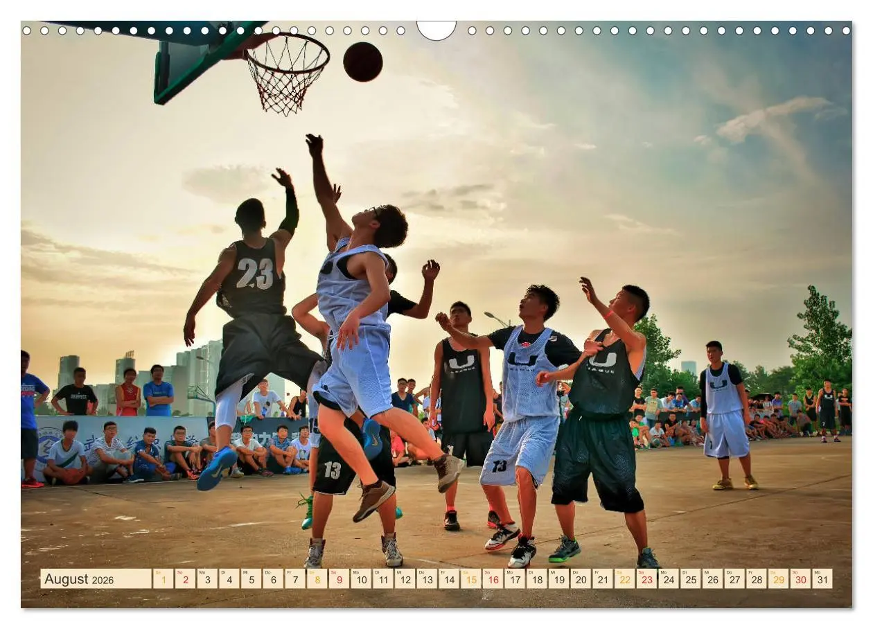Bild: 9783457865057 | Basketball - so cool (Wandkalender 2026 DIN A3 quer), CALVENDO...