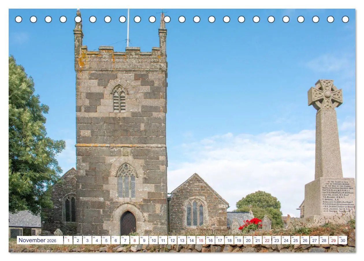 Bild: 9783457935057 | Cornwall Impressionen (Tischkalender 2026 DIN A5 quer), CALVENDO...