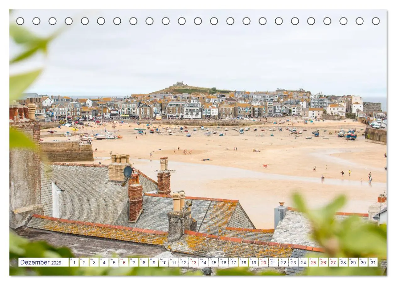 Bild: 9783457935057 | Cornwall Impressionen (Tischkalender 2026 DIN A5 quer), CALVENDO...