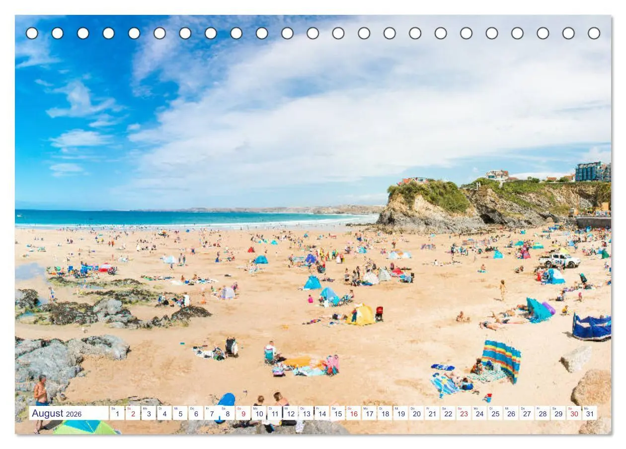 Bild: 9783457935057 | Cornwall Impressionen (Tischkalender 2026 DIN A5 quer), CALVENDO...