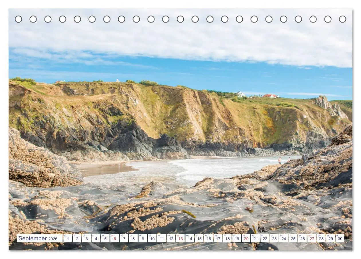 Bild: 9783457935057 | Cornwall Impressionen (Tischkalender 2026 DIN A5 quer), CALVENDO...