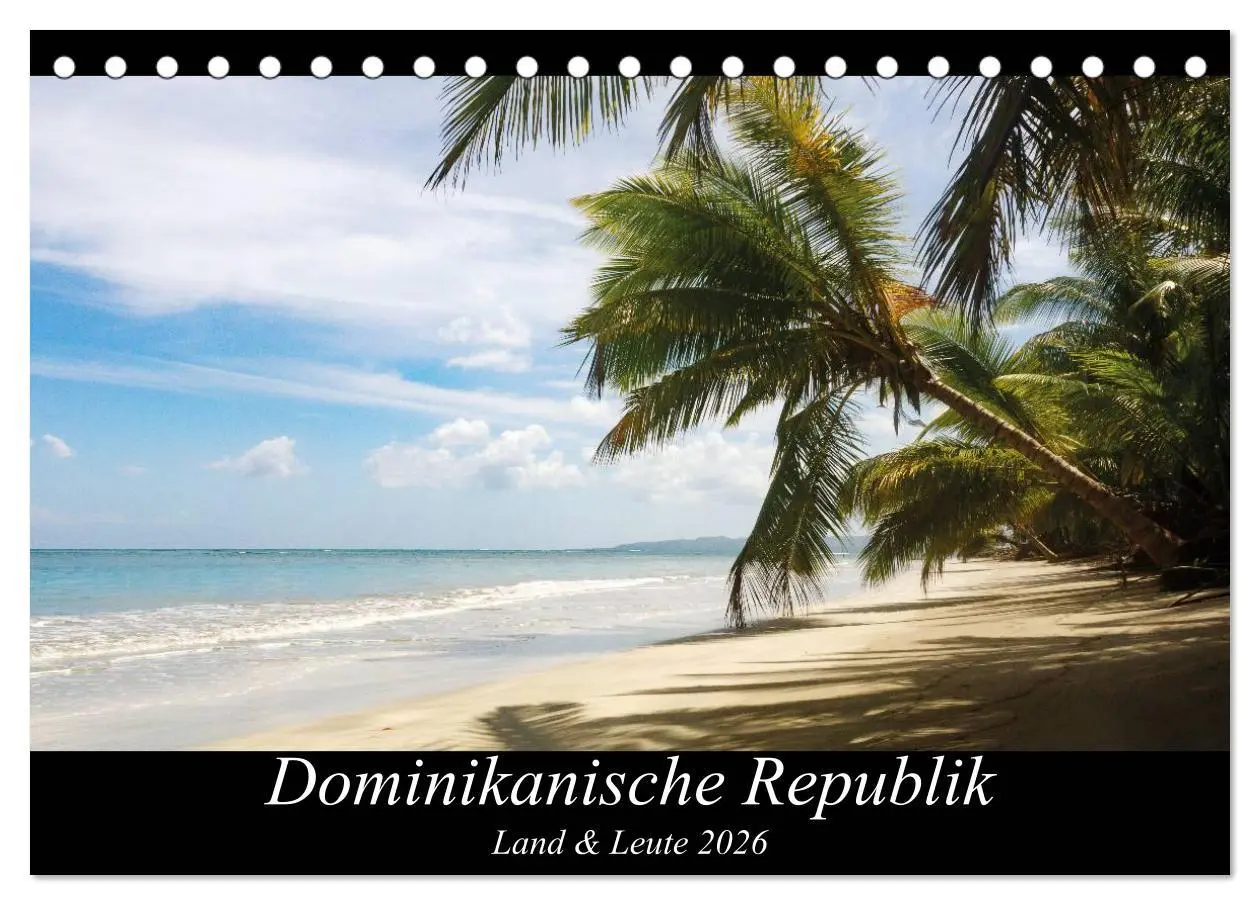 Cover: 9783516025057 | Dominikanische Republik Land &amp; Leute (Tischkalender 2026 DIN A5...