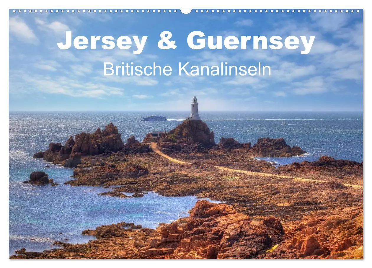 Cover: 9783516195057 | Jersey &amp; Guernsey - britische Kanalinseln (Wandkalender 2026 DIN A2...