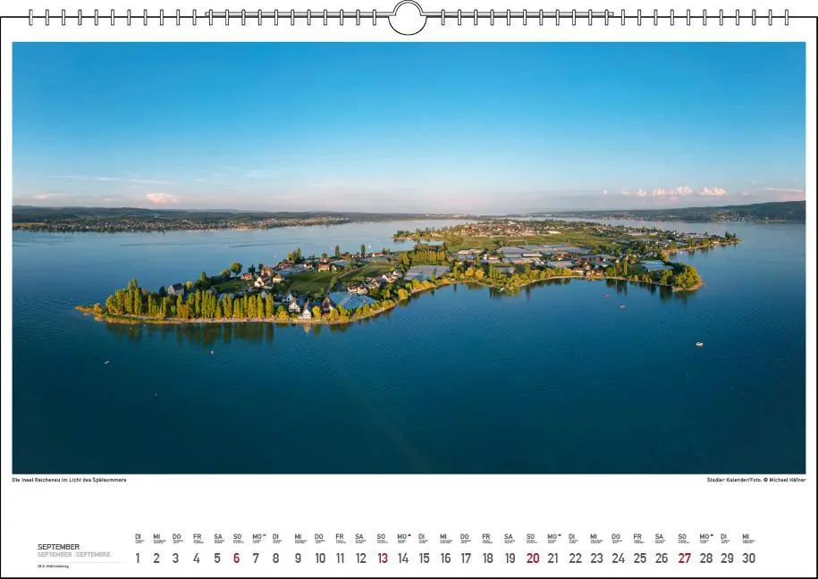 Bild: 9783861925057 | Grenzenlos Bodensee 2026 | Der Bodensee aus der Luft | Michael Häfner