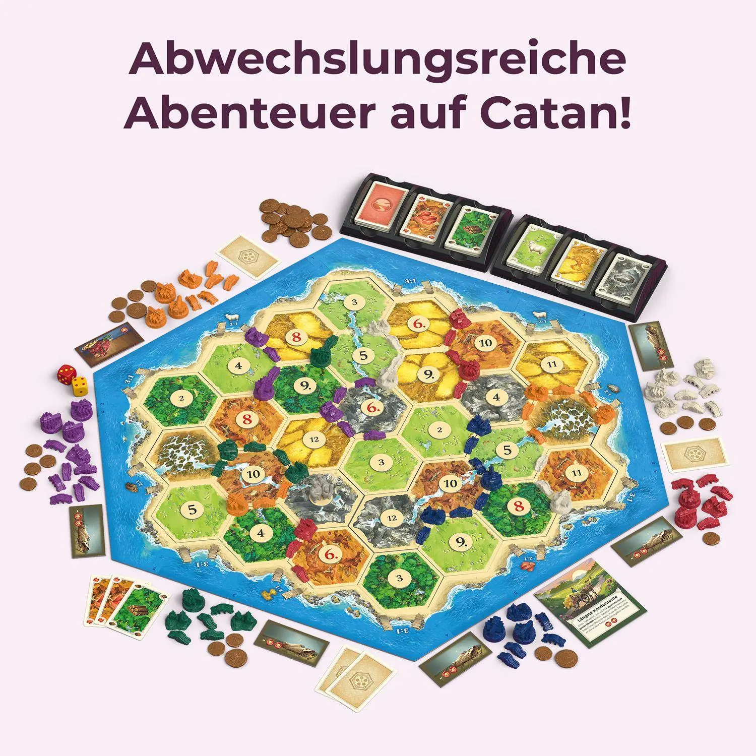 Bild: 4002051685157 | CATAN - Händler &amp; Barbaren - 5/6 | Spiel | Klaus Teuber | Spiel | 2025
