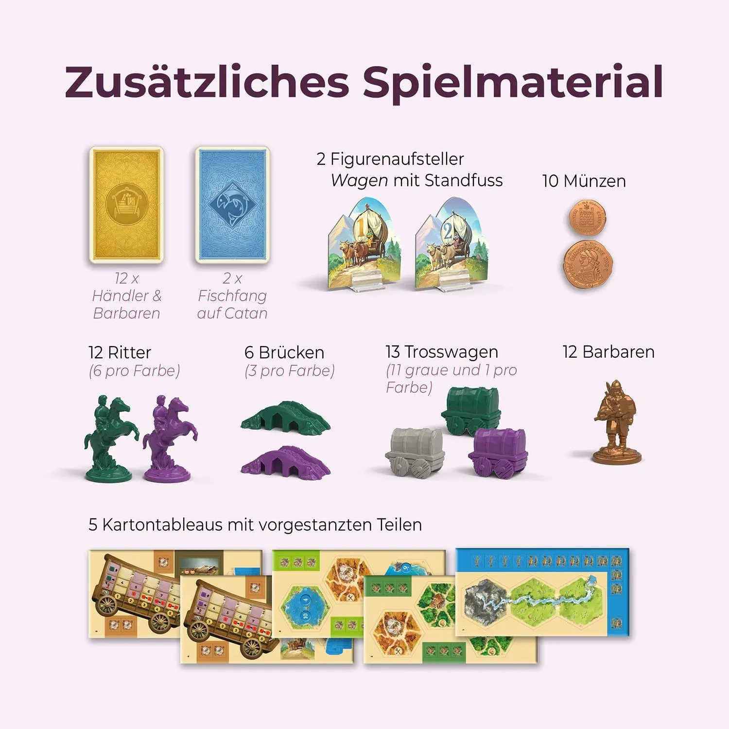 Bild: 4002051685157 | CATAN - Händler &amp; Barbaren - 5/6 | Spiel | Klaus Teuber | Spiel | 2025