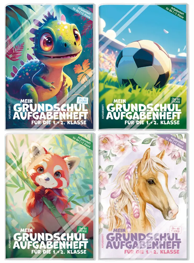 Cover: 4029357115157 | Mein Grundschul-Aufgabenheft 1. und 2. Klasse A5 sort.(4) | Reiter