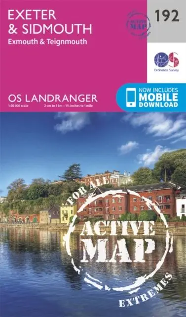 Cover: 9780319475157 | Exeter &amp; Sidmouth, Exmouth &amp; Teignmouth | Ordnance Survey | Englisch