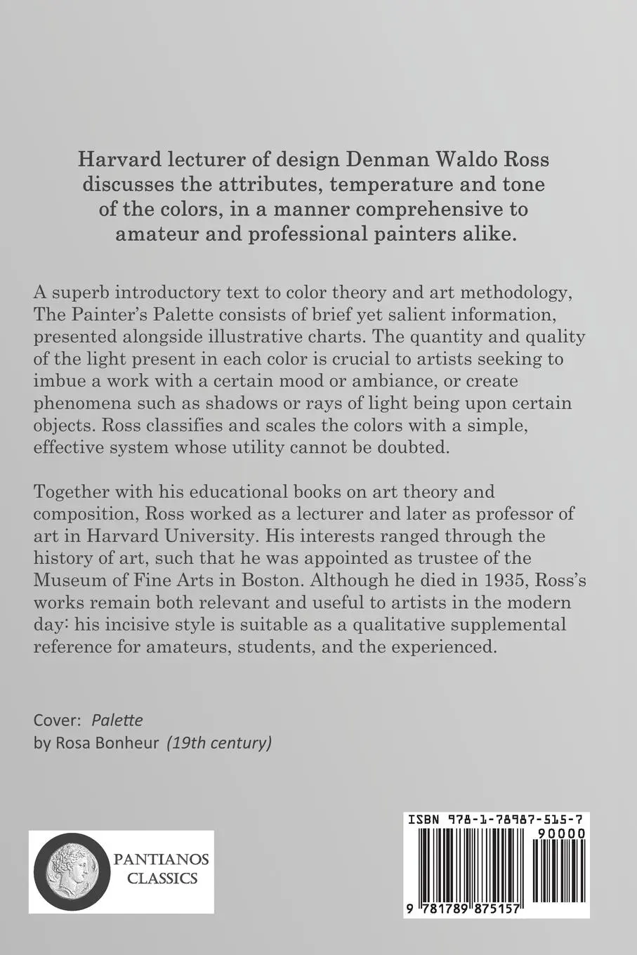 Rückseite: 9781789875157 | The Painter's Palette | Denman Waldo Ross | Taschenbuch | Englisch