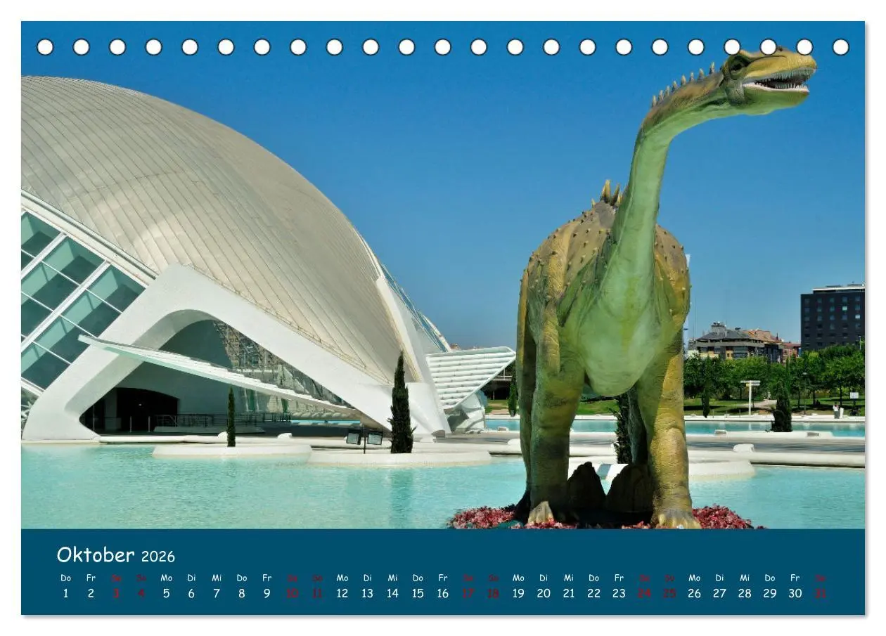 Bild: 9783457615157 | Valencia - Geschichte und Moderne (Tischkalender 2026 DIN A5 quer),...