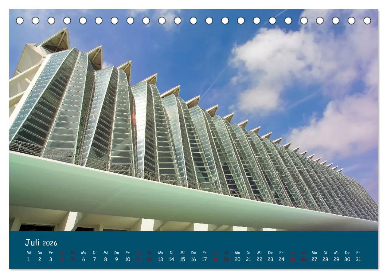 Bild: 9783457615157 | Valencia - Geschichte und Moderne (Tischkalender 2026 DIN A5 quer),...