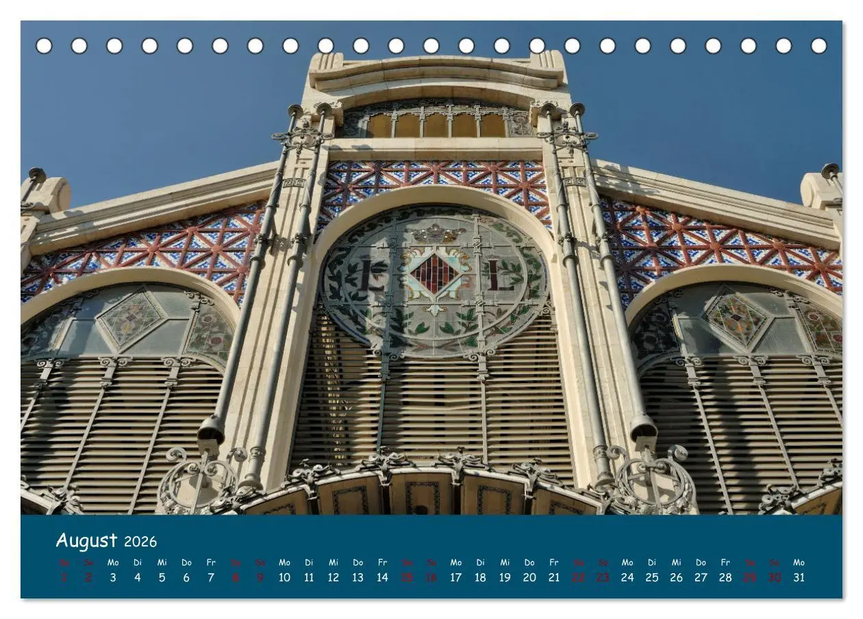 Bild: 9783457615157 | Valencia - Geschichte und Moderne (Tischkalender 2026 DIN A5 quer),...