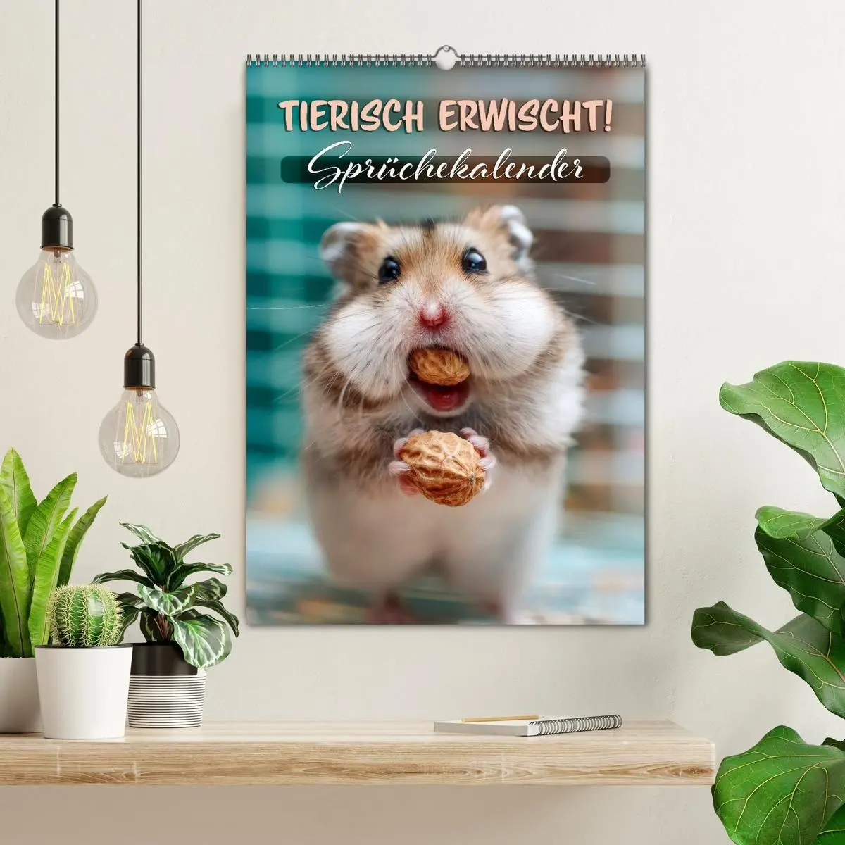 Bild: 9783516705157 | Tierisch erwischt (Wandkalender 2026 DIN A2 hoch), CALVENDO...