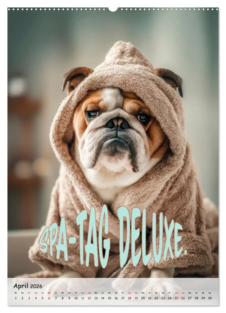Bild: 9783516705157 | Tierisch erwischt (Wandkalender 2026 DIN A2 hoch), CALVENDO...