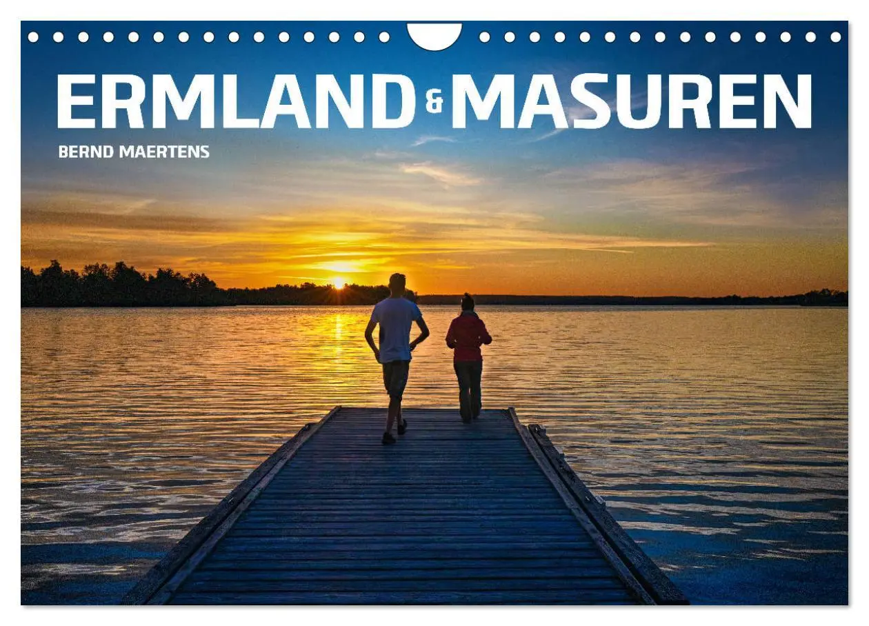 Cover: 9783457775257 | ERMLAND MASUREN (Wandkalender 2026 DIN A4 quer), CALVENDO...