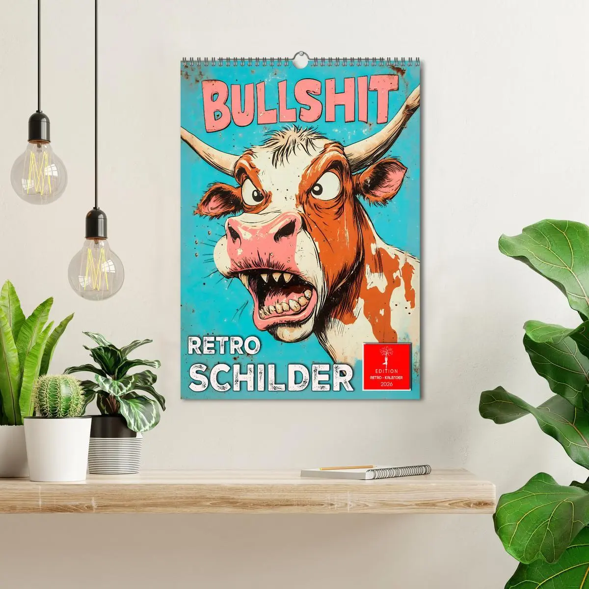 Bild: 9783516245257 | Retro Schilder (Wandkalender 2026 DIN A3 hoch), CALVENDO...