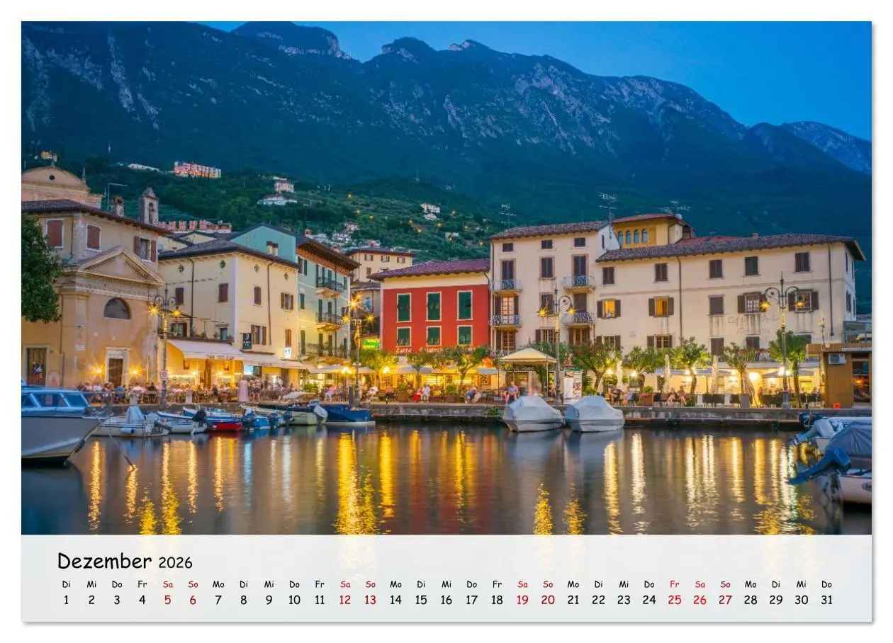 Bild: 9783516625257 | Malcesine - Am Ostufer des Gardasees (Wandkalender 2026 DIN A3...