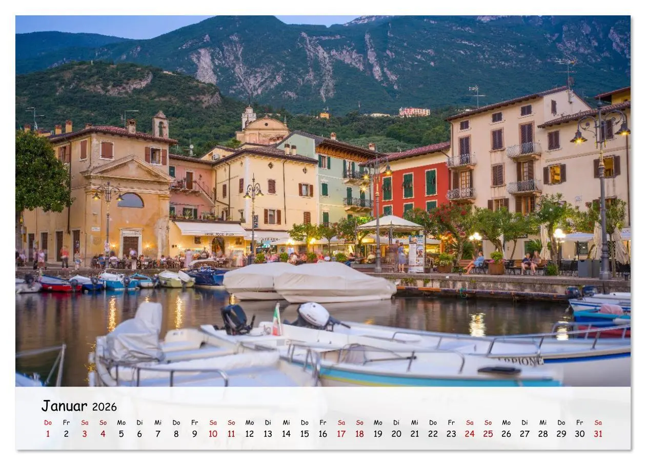 Bild: 9783516625257 | Malcesine - Am Ostufer des Gardasees (Wandkalender 2026 DIN A3...