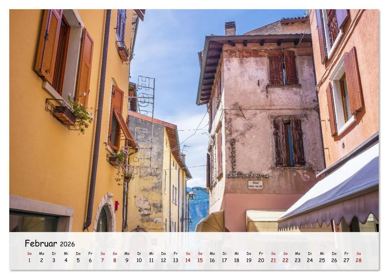 Bild: 9783516625257 | Malcesine - Am Ostufer des Gardasees (Wandkalender 2026 DIN A3...