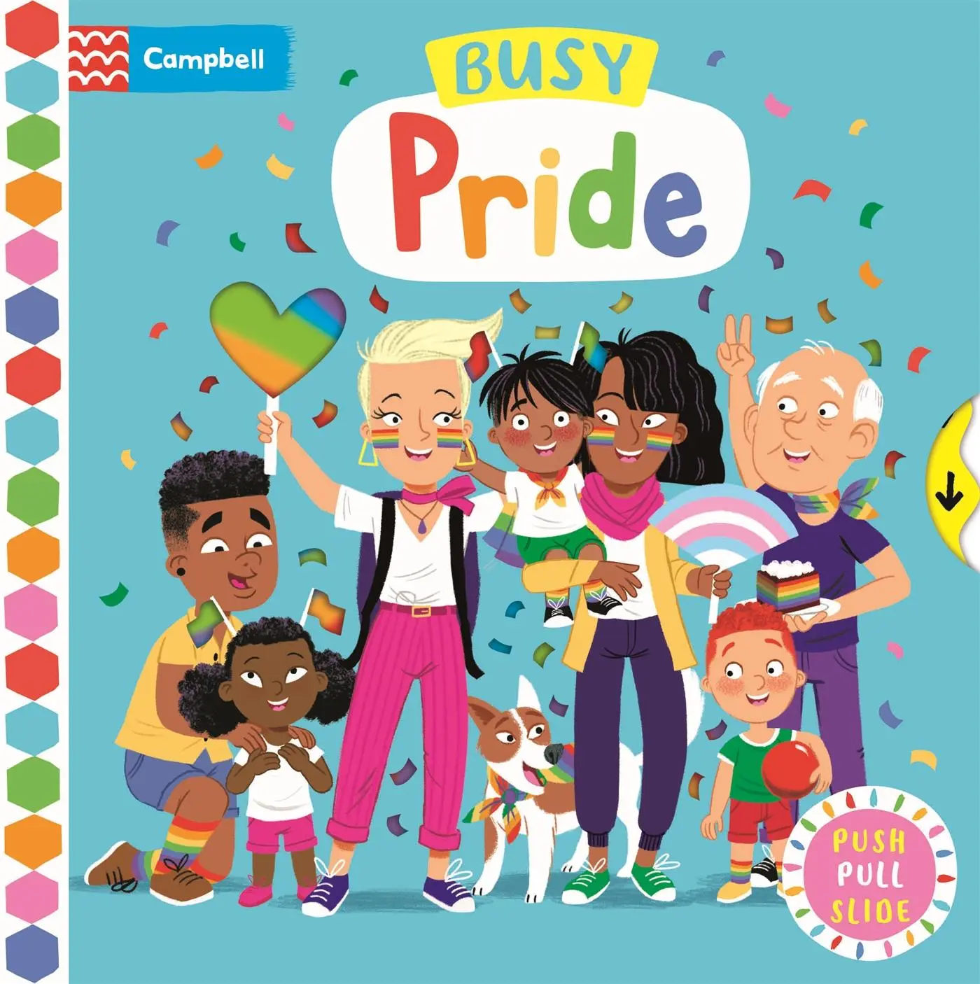 Cover: 9781035055357 | Busy Pride | A Push, Pull and Slide Book | Campbell Books | Buch